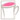 white / pink