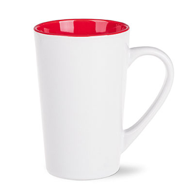 white / red