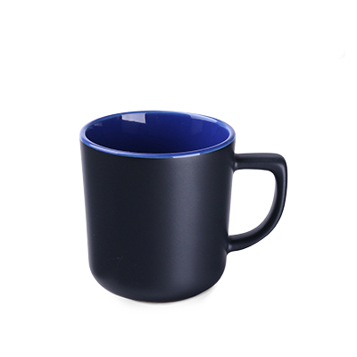 matt black / reflex blue