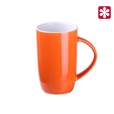 orange / white