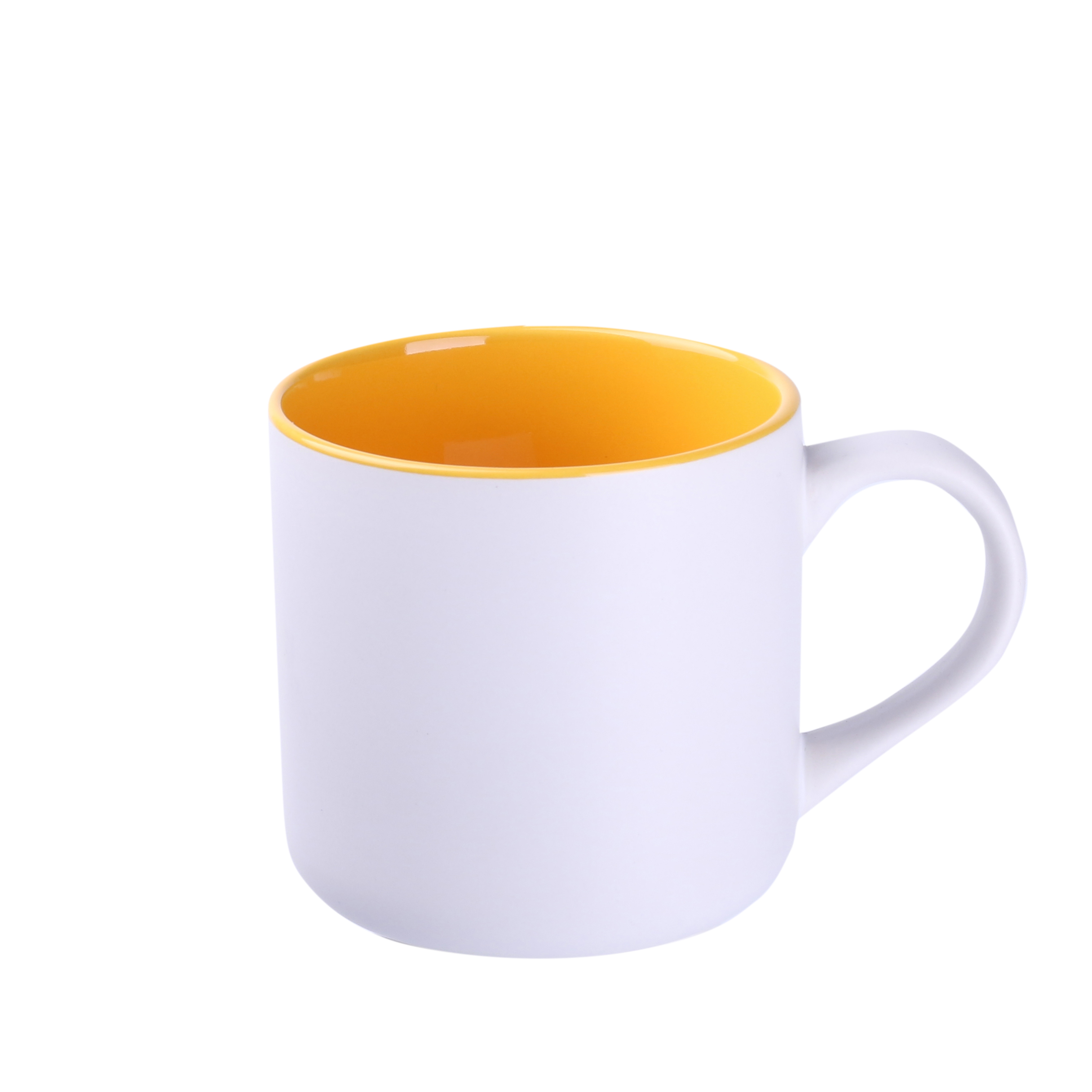 matt white / yellow