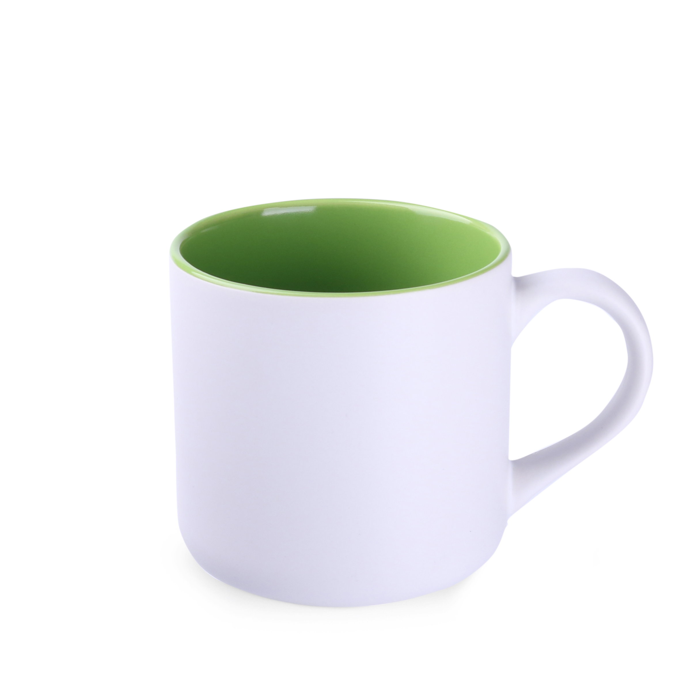matt white / lightgreen