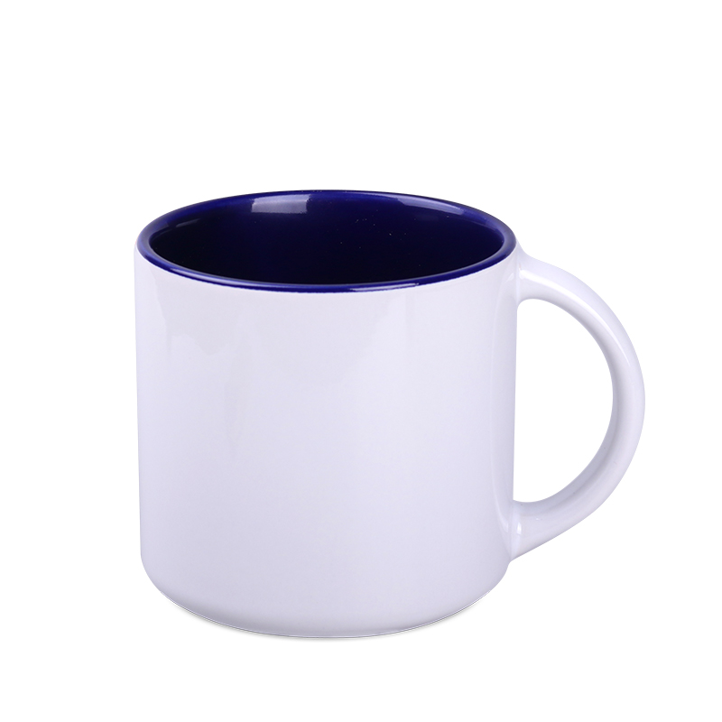 white / navy blue