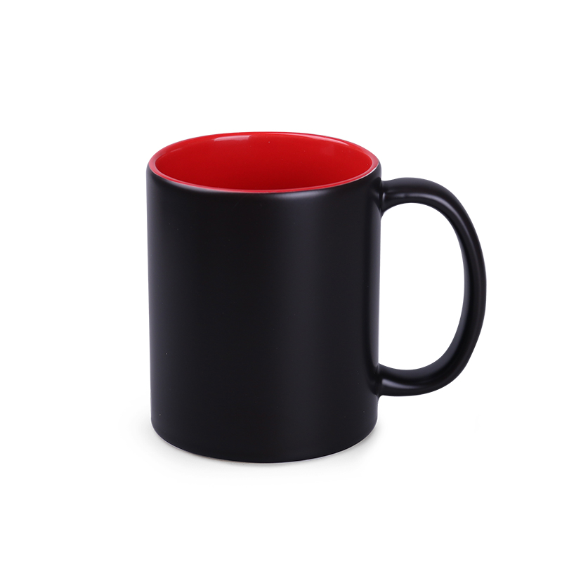 black / red