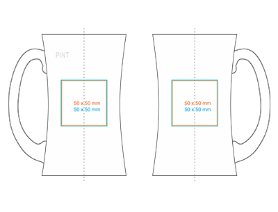 Standard imprint areas