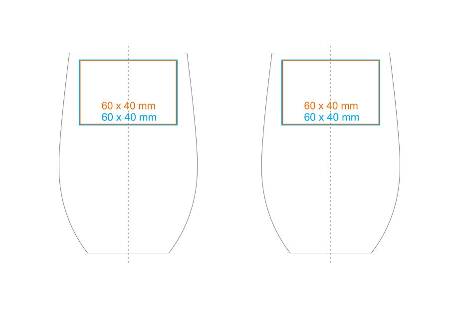Standard imprint areas