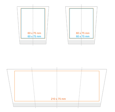 Standard imprint areas