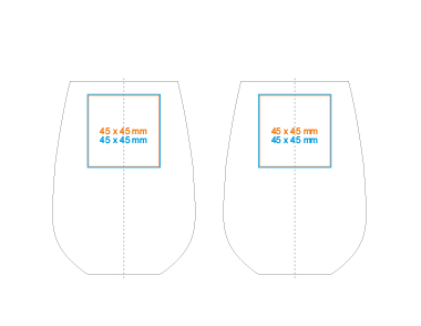 Standard imprint areas
