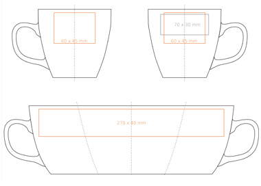 Standard imprint areas