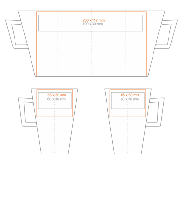 Standard imprint areas